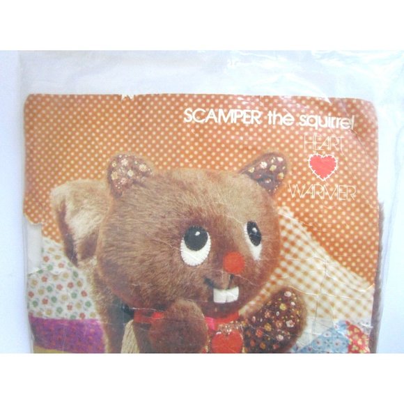 Vintage - A Springbok Stuffed Animal Craft Kit - Scamper the Squirrel - 13" NOS - Picture 2 of 10